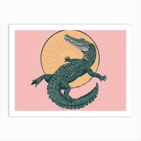 Alligator 17 Art Print