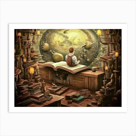 Joy Of Reading 26 Art Print