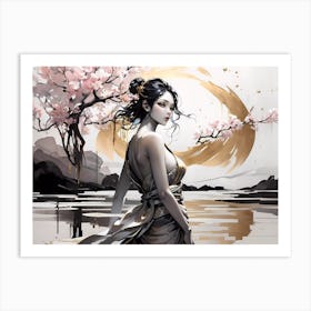 Chinese Woman Art Print