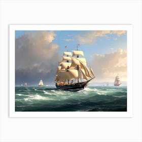 Marine Art Art Print