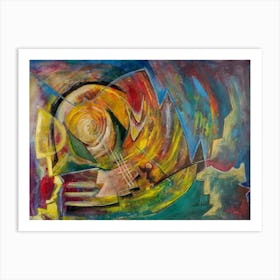 Wall Art, Abstract In Motion Art Print