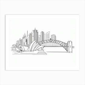 Sydney Opera House Art Print