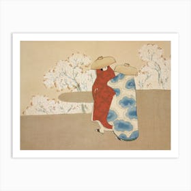 Birds From Momoyogusa –Flowers Of A Hundred Generations, Kamisaka Sekka (25) Art Print