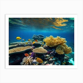 Coral Reef 1 Art Print