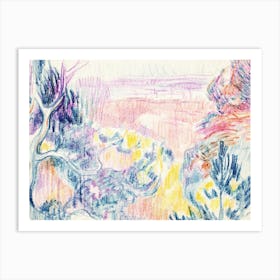 Impressionist Landscape Art Print