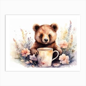 Teddy Bear Art Print