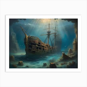 Shipwreck Art Print