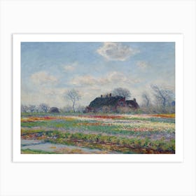 Tulip Fields At Sassenheim, (1886), Claude Monet Art Print