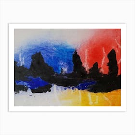 Cityscape 3 Art Print