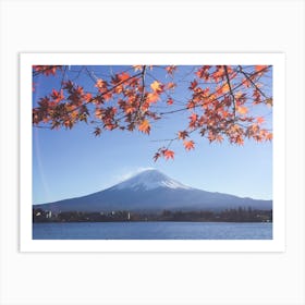 Mt Fuji In Autumn Art Print