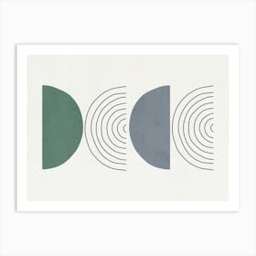 Abstract Art - Be02 Art Print