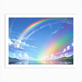 Rainbow In The Sky 13 Art Print