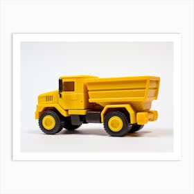 Toy Car Yellow Dump Truck Art Print