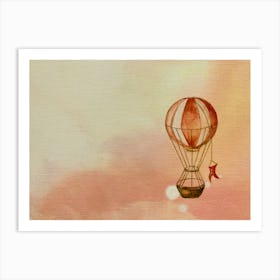 Hot Air Balloon Art Print