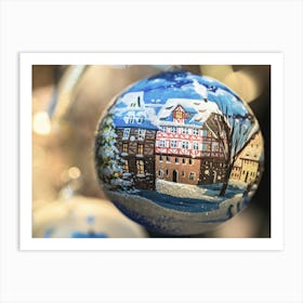 Christmas Ornaments Art Print