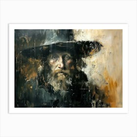 Contemporary Artwork Inspired By Rembrandt Van Rijn 2 Art Print