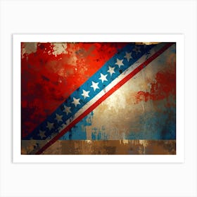 Flag Of The Confederacy Art Print