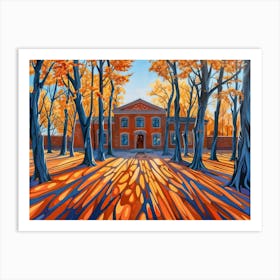 Autumn House Art Print