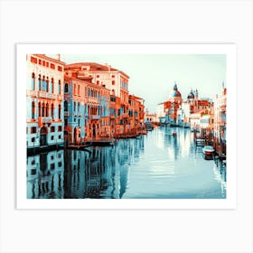 Seaside And Beyond - Grand Canal Art Print