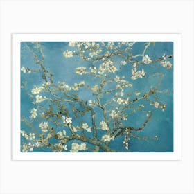 Blossoming Almond Tree Art Print