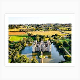 Bodium Castle, England Art Print