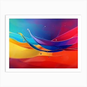 Abstract Painting 86 Art Print