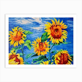 Sunflowers 3 Art Print