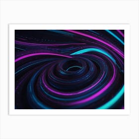 Abstract Spiral 1 Art Print