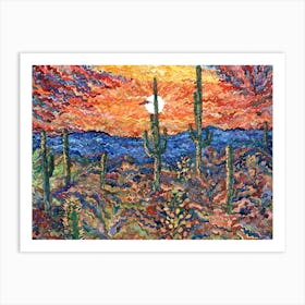 Saguaro National Park Art Print