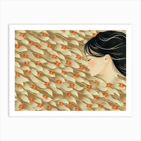 Asian Woman Art Print