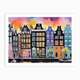 Amsterdam 14 Art Print