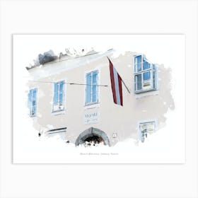 Mozart Wohnhaus, Salzburg, Austria Art Print