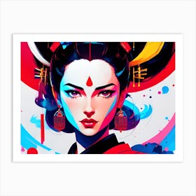 Chinese Girl 7 Art Print