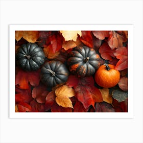 The Pumpkin Harvest 22 Art Print