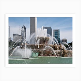 Chicago Fountain Art Print