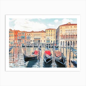 From Venice Wity Love Art Print