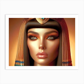 Cleopatra Portrait Artwork 174 Art Print