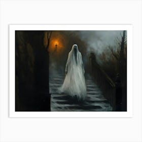 Ghost In The Night 1 Art Print