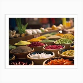 Spice Market Art Print