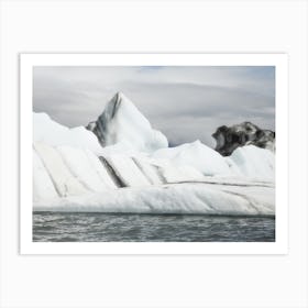Iceberggeometry 11 Art Print