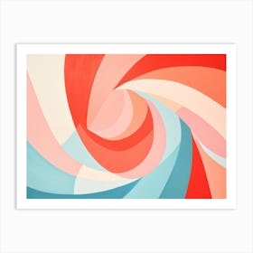 Abstract Swirl 1 Art Print