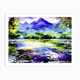 Harmony In The Highlands  Art Print