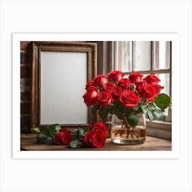 Red Roses 1 Art Print