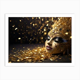 Carnival Mask Art Print