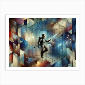 Space In A Cage Art Print