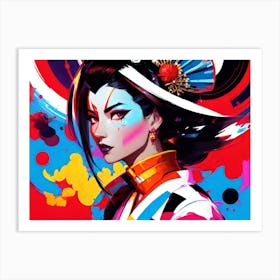 Asian Girl 13 Art Print