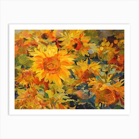 Sunflowers 6 Art Print