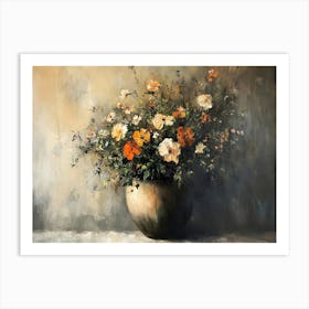 Winter Flowers 6 Art Print