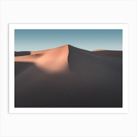 Landscapes Raw 20 Dune (Morocco) Art Print
