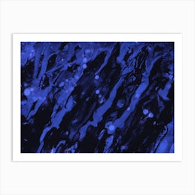 Blue Water 11 Art Print